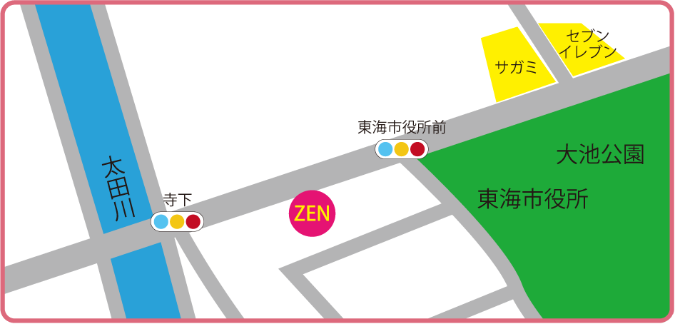 ZEN接骨院MAP